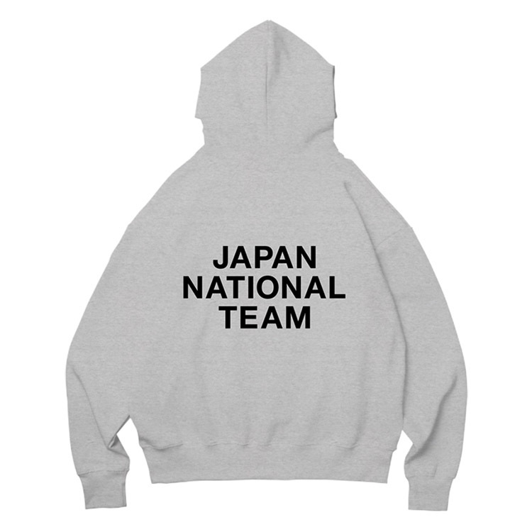 EMBLEM HOODIE - HEATHER GRAY