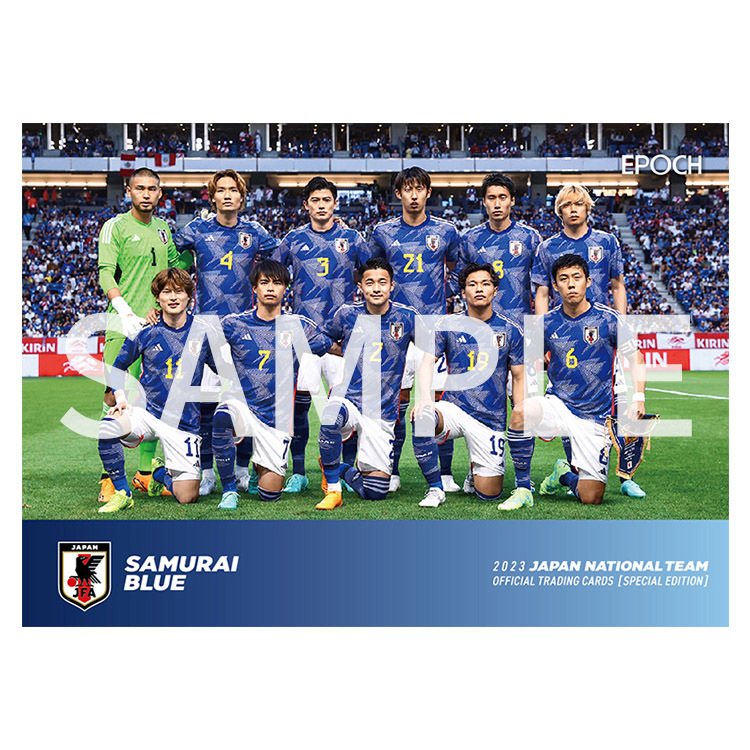 2023 サッカー日本代表　オフィシャルトレーディングカード　スペシャルエディション　BOX