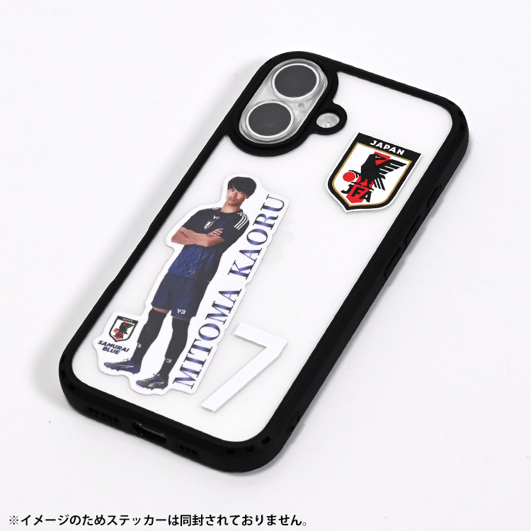 【取り寄せ商品】スマートフォンカバーハイブリッドタイプ　サッカー日本代表 背番号