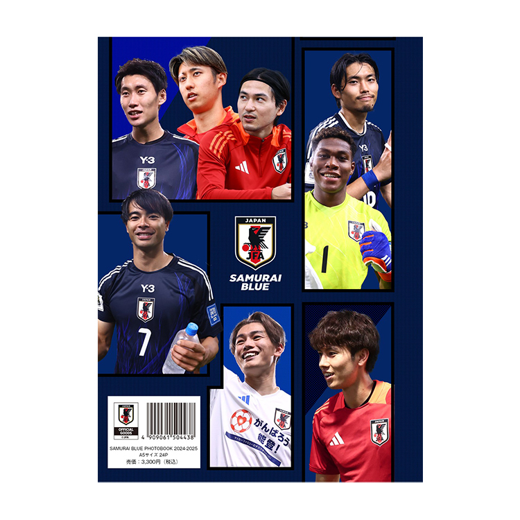 【受注商品】SAMURAI BLUE PHOTOBOOK 2024-2025(A5サイズ)20P ※2025年6月中旬〜下旬頃より順次発送予定