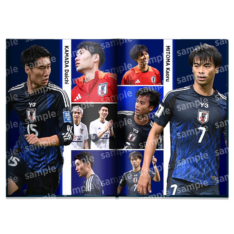 受注商品】SAMURAI BLUE PHOTOBOOK 2024-2025(A5サイズ)20P