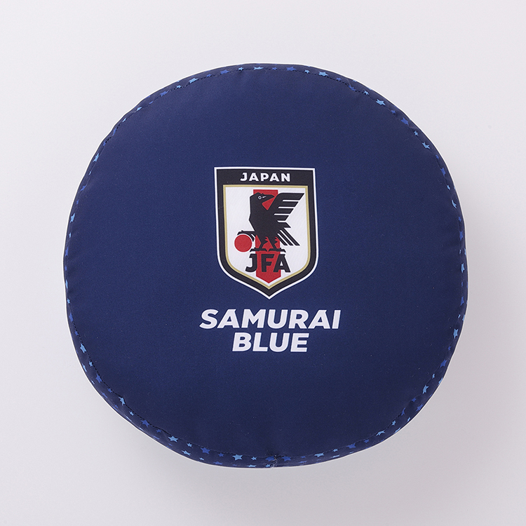 SCラウンドクッションサッカー日本代表Ver. (ポムポムプリン、キティ、シナモロール、マイメロ、クロミ)