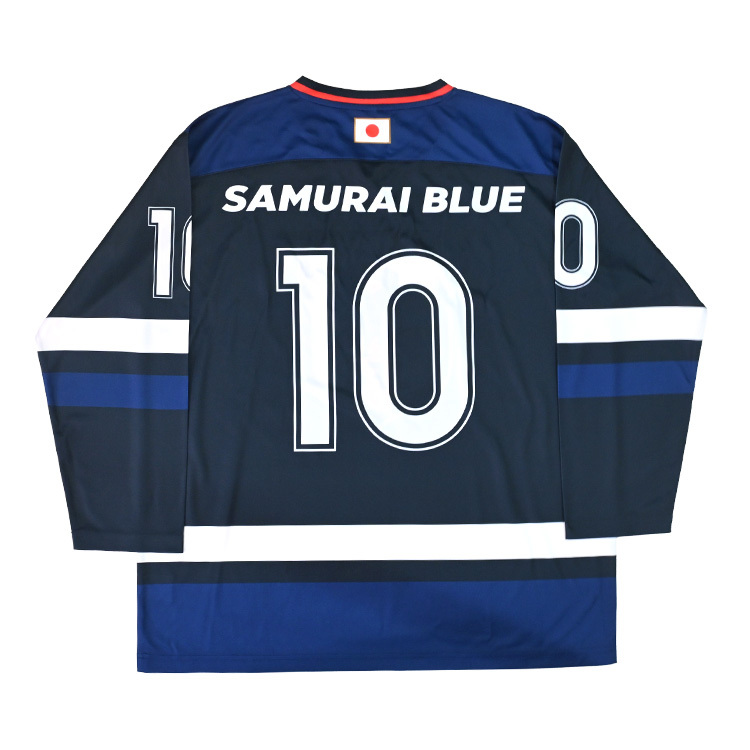 ホッケーシャツ(SAMURAI BLUE) STADIUM LINE