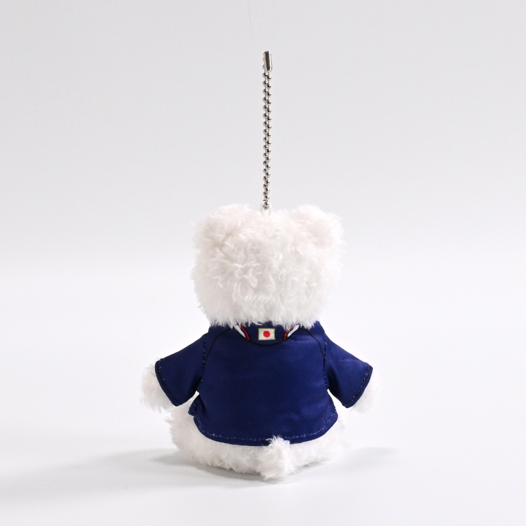 ユニフォームベアキーホルダー2026(SAMURAI BLUE)STADIUM LINE