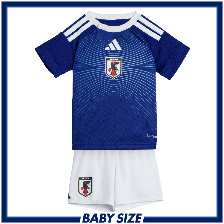ベビー アディダス サッカー日本代表 2026 ホーム レプリカ ユニフォーム セット