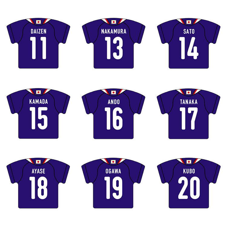 【受注商品】プレーヤーズユニフォームキーホルダー2025.11(2026年1月上旬頃より順次発送予定)