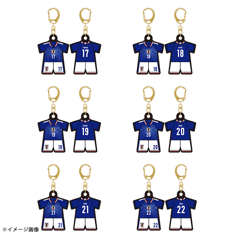 ユニフォーム型ラバーキーホルダー STADIUM LINE