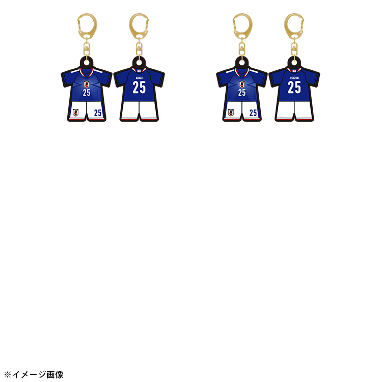 ユニフォーム型ラバーキーホルダー STADIUM LINE