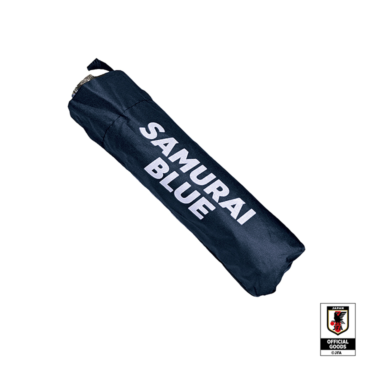 晴雨兼用傘 サッカー日本代表ver. ネイビー×シルバー