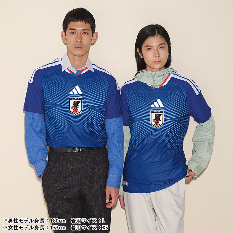 【スピード配送】アディダス サッカー日本代表 2026 ホーム オーセンティック ユニフォーム 半袖(※約1週間程度で発送)