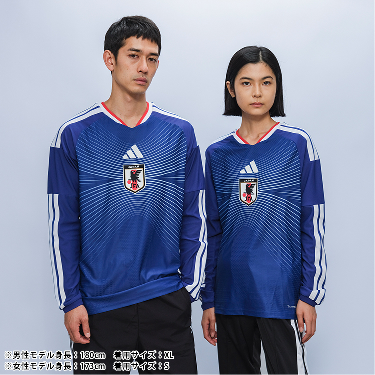 【スピード配送】アディダス サッカー日本代表 2026 ホーム オーセンティック ユニフォーム 長袖(※約1週間程度で発送)