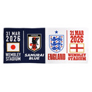 【EC限定受注販売】イングランド戦マッチデーフェイスタオル2026.3.31※2026年6月上旬頃より順次発送予定 画像1