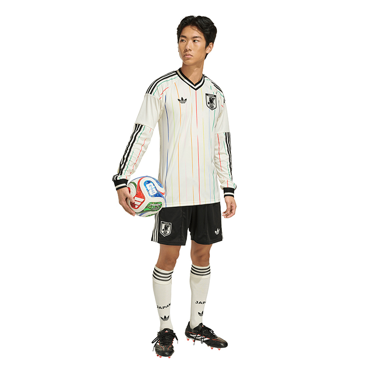 アディダス サッカー日本代表 2026 アウェイ レプリカ ユニフォーム 長袖