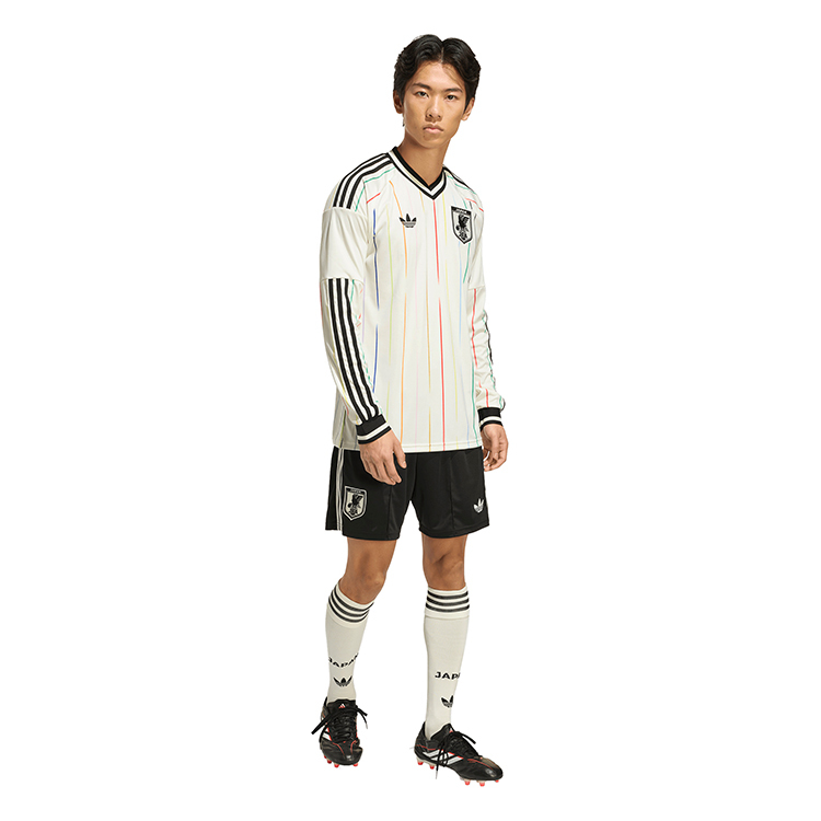 アディダス サッカー日本代表 2026 アウェイ レプリカ ユニフォーム 長袖