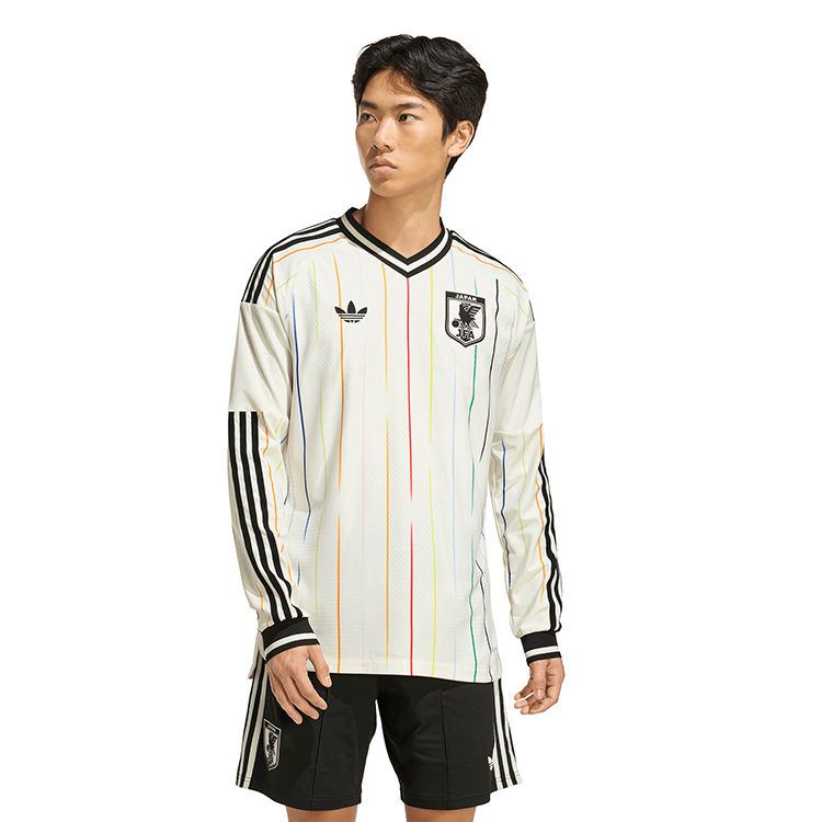 アディダス サッカー日本代表 2026 アウェイ オーセンティック ユニフォーム 長袖