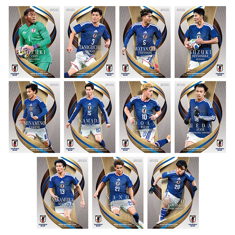 2025-26 サッカー日本代表オフィシャルトレーディングカード スペシャルエディション ※シークレット商品