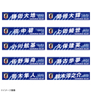 プレーヤーズプリントタオルマフラー STADIUM LINE 画像3