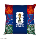 【数量限定EC先行販売】大会ロゴスクエアクッション(FIFAワールドカップ2026)※2026年6月上旬頃より順次発送予定 画像2