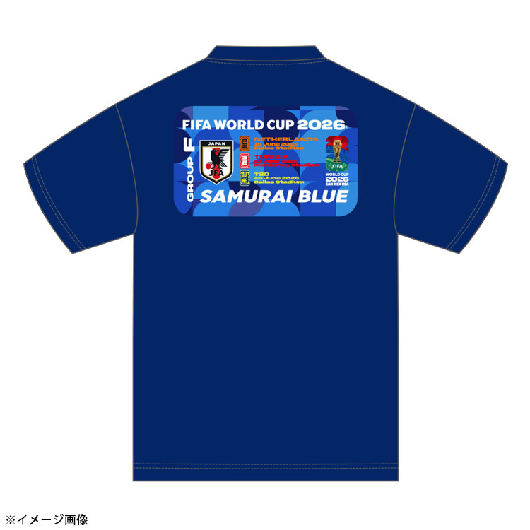 【数量限定EC先行販売】グループリーグTシャツ(FIFAワールドカップ2026)※2026年6月上旬頃より順次発送予定