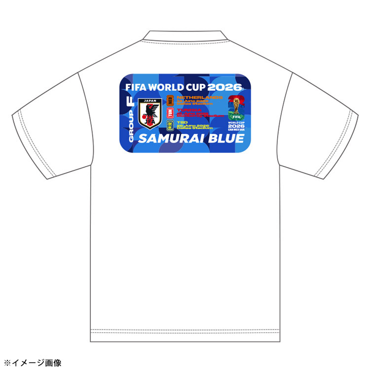 【数量限定EC先行販売】グループリーグTシャツ(FIFAワールドカップ2026)※2026年6月上旬頃より順次発送予定