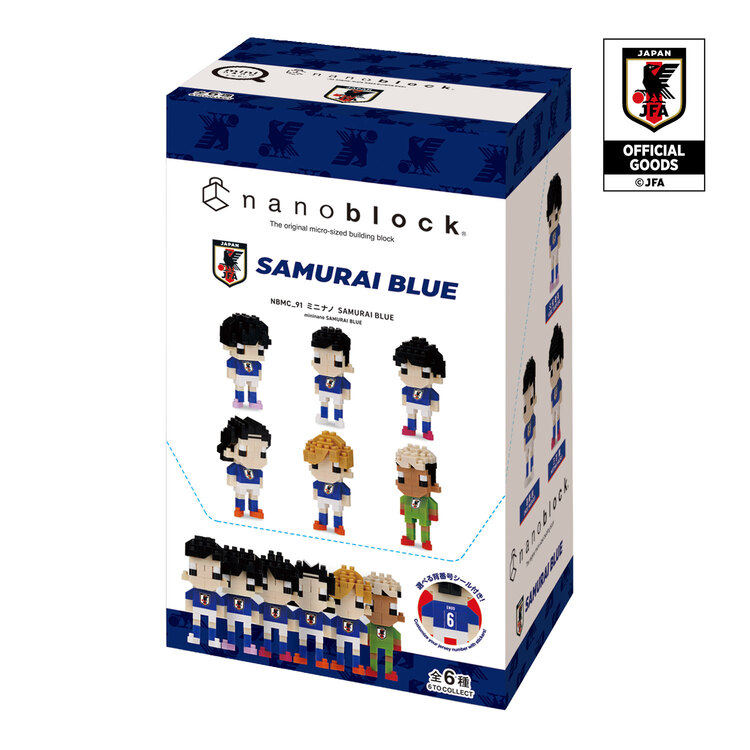 ナノブロック ミニナノ SAMURAI BLUE　BOX