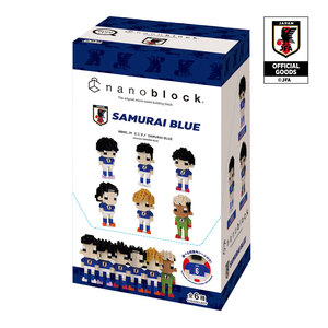 ナノブロック ミニナノ SAMURAI BLUE　BOX