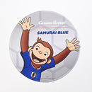 おさるのジョージ マウスパッド サッカー日本代表 ver. 画像1