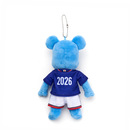 BE@RBRICK ぬいぐるみキーホルダー サッカー日本代表ver. 画像2