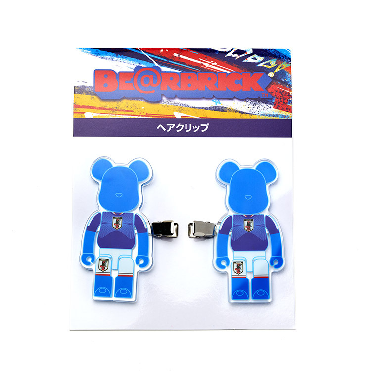 BE@RBRICK ベアクリップ (2個set) サッカー日本代表ver.