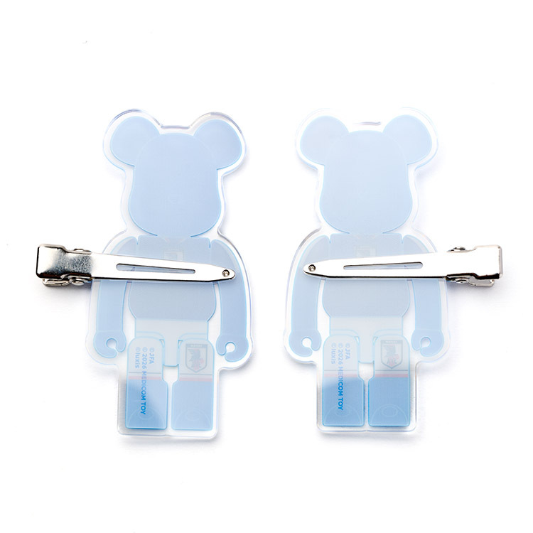 BE@RBRICK ベアクリップ (2個set) サッカー日本代表ver.