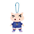 ぬいぐるみマスコット　サッカー日本代表ver.　ぶりぶりざえもん 画像1