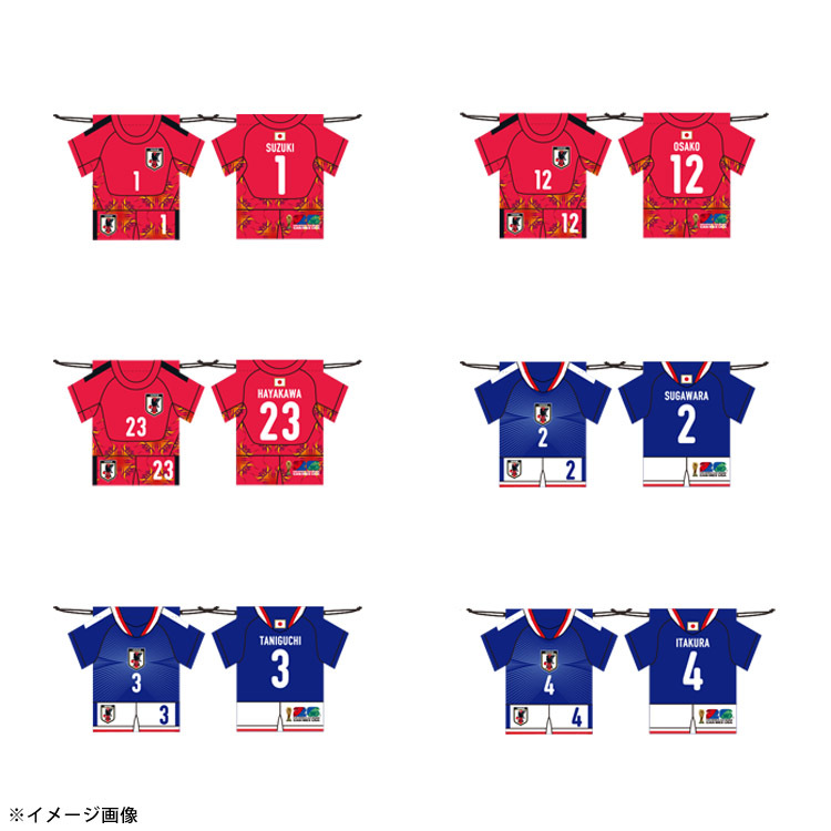 【オンラインストア限定販売(受注商品)】プレーヤーズユニフォーム型巾着 HOME (FIFA 2026)※2026年9月上旬頃より順次発送予定