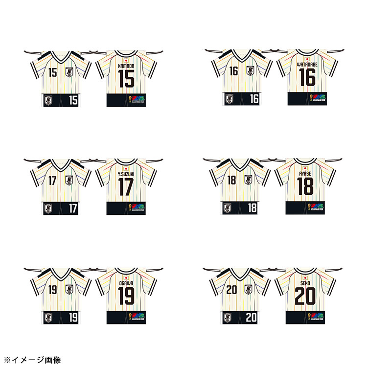 【オンラインストア限定販売(受注商品)】プレーヤーズユニフォーム型巾着 AWAY (FIFA 2026)※2026年9月上旬頃より順次発送予定