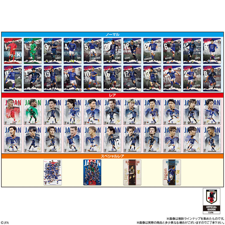 ツインウエハース サッカー日本代表ver.2026 BOX ※シークレット商品