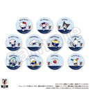 サンリオキャラクターズ トレーディング缶バッジ(全11種) サッカー日本代表Ver. 2026 ※シークレット商品 画像1