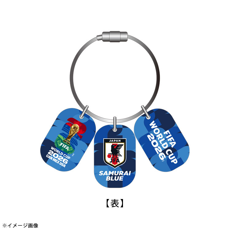 【オンラインストア限定販売(受注商品)】グループリーグリザルト3連アクリルチャーム(FIFA2026)※2026年10月上旬頃より順次発送予定