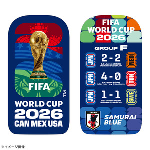 【オンラインストア限定販売(受注商品)】グループリーグリザルトダイカットクッション(FIFA2026)※2026年10月上旬頃より順次発送予定