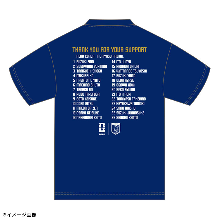 【オンラインストア先行受注販売】THANKS Tシャツ (FIFA 2026) ※2026年10月中旬頃より順次発送予定