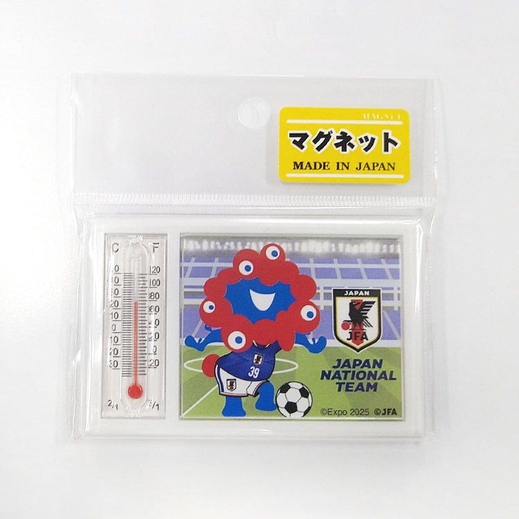 ミャクミャク温度計マグネット サッカー日本代表Ver.