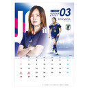 【受注商品】2027年 サッカー日本女子代表カレンダー なでしこジャパン 壁掛けタイプ(2026年12月上旬頃より順次発送予定) 画像2