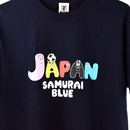 【取り寄せ商品】バーバパパ Tシャツ サッカー日本代表Ver.(ネイビー)