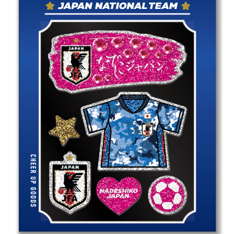 フェイスシール (なでしこJAPAN) JFA STORE 日本サッカー協会公式オンラインストア