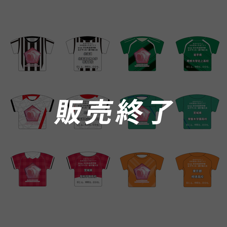 第29回全日本高等学校女子サッカー選手権大会 ユニフォームキーホルダー Jfa Store 日本サッカー協会公式オンラインストア
