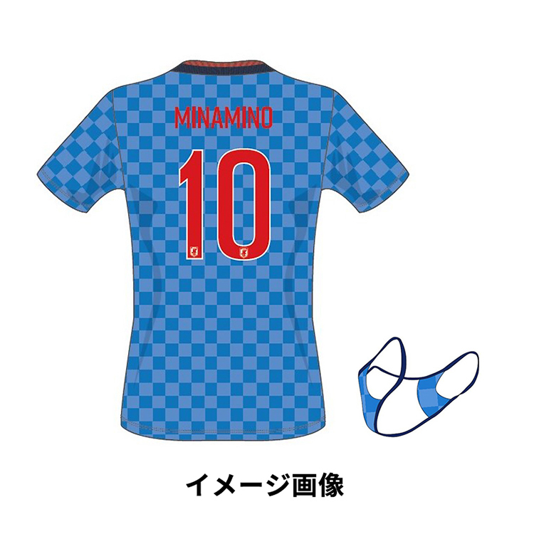 【SALE・取り寄せ商品】JFA100周年記念 プレーヤーズTシャツ&マスクセット