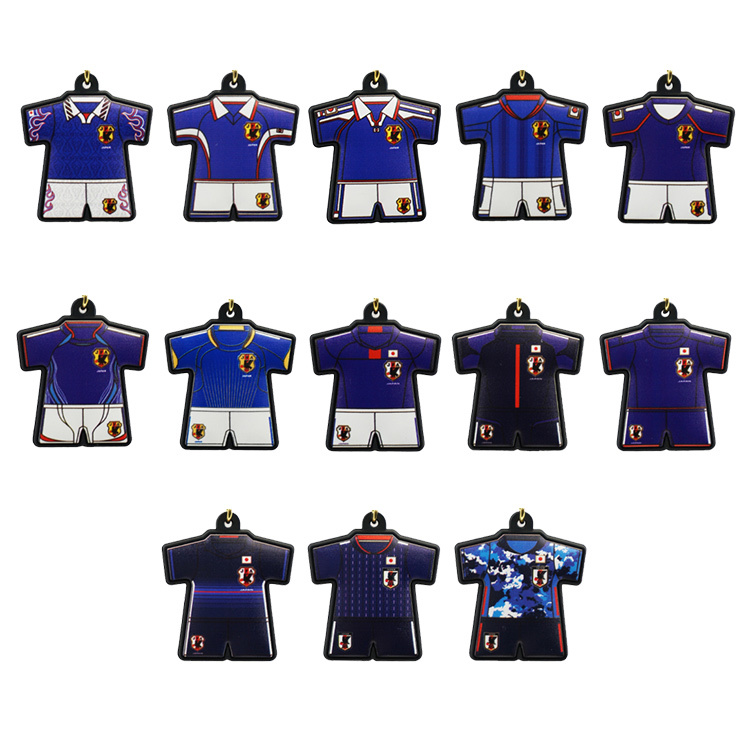 歴代ユニフォームキーホルダー 1997'1999'～2021' 13個セット JFA STORE 日本サッカー協会公式オンラインストア