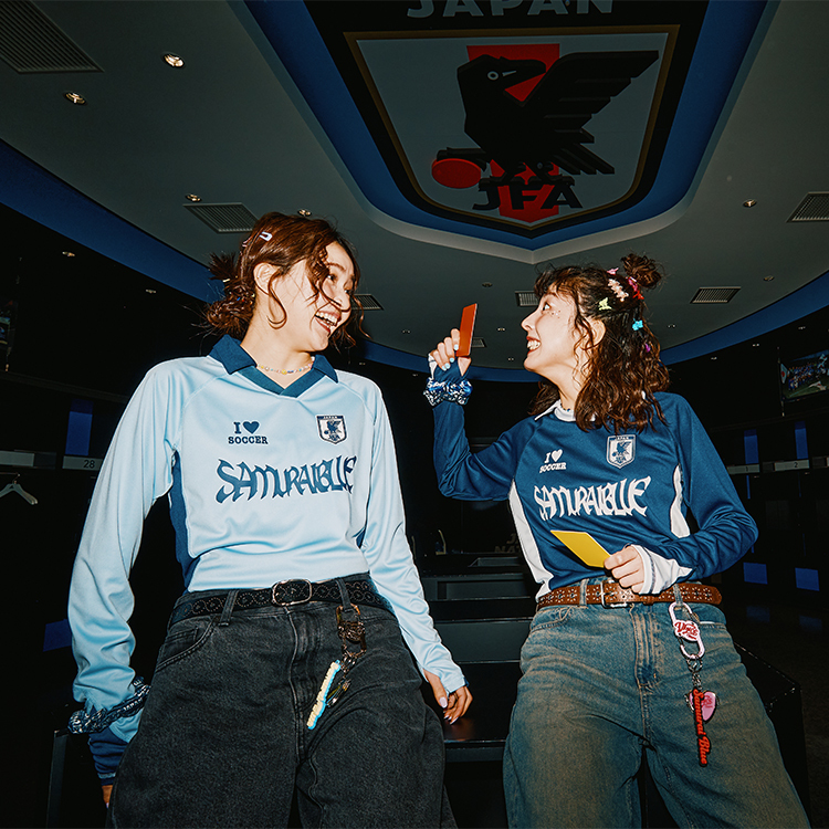 ロングスリーブTEE(SAMURAI BLUE) INNOCENT LINE