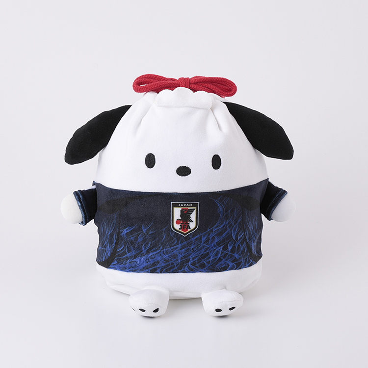 サンリオ おすわり巾着サッカー日本代表Ver.