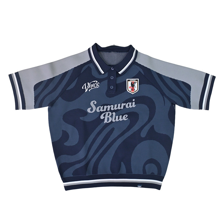 ニットポロシャツ(SAMURAI BLUE) INNOCENT LINE