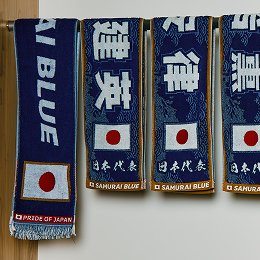 SAMURAI BLUEユニフォームのディテール